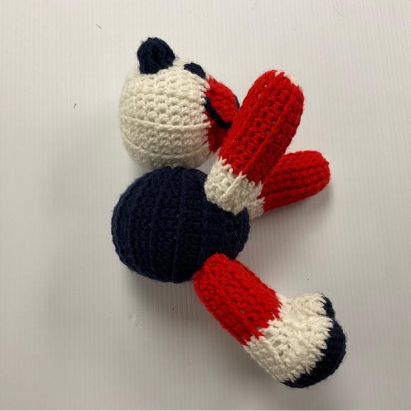 Handmade Crochet Stuffed Teddy Bear - Picture 6 of 6